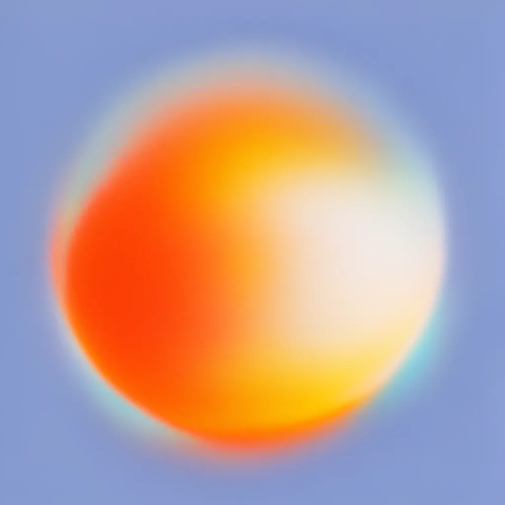 Warm mesh gradient